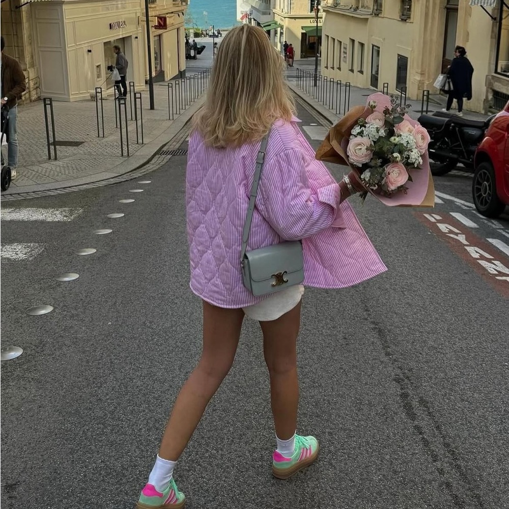 Quilted Pink Jacket